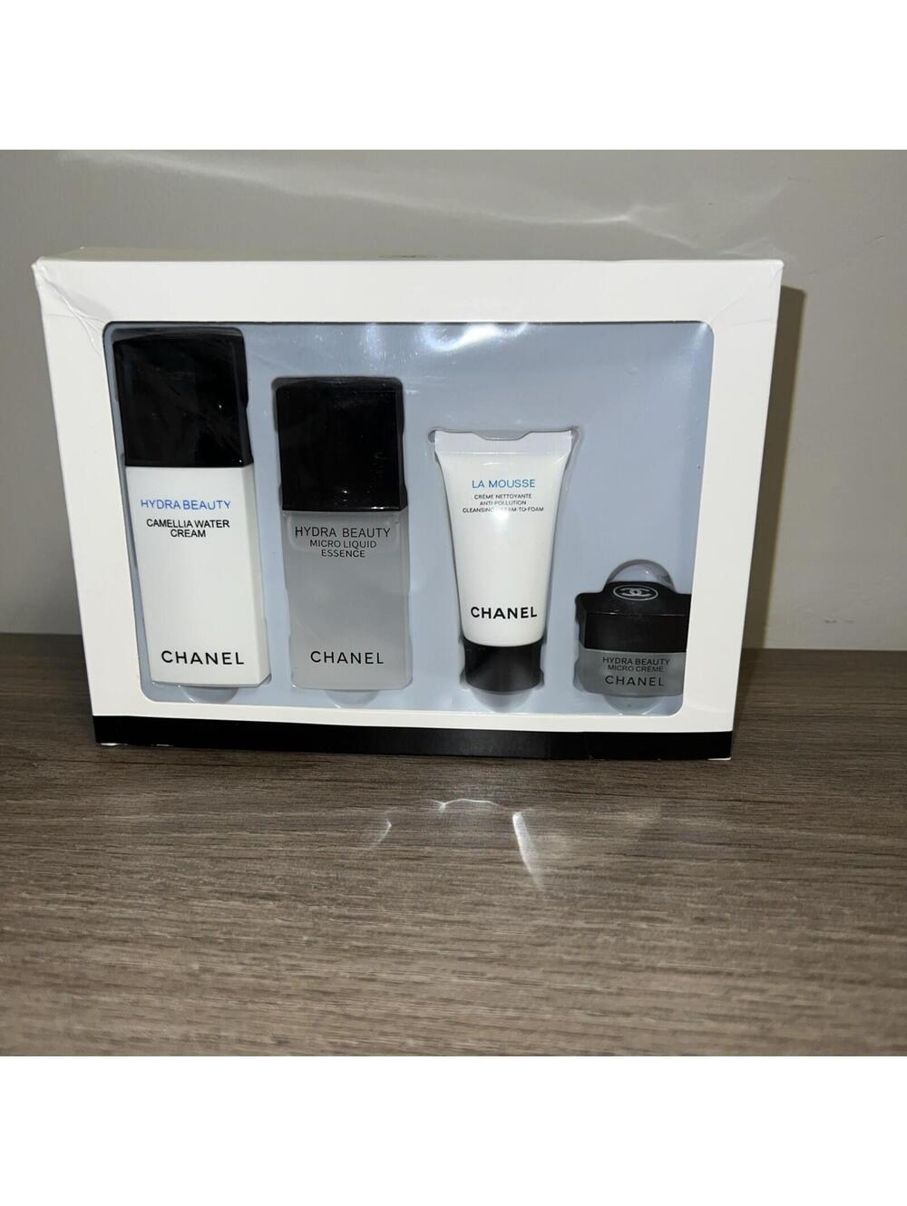 Chanel Hydra Beauty Micro Essence Camellia Water Cream Box Set